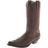 Fashion Boots Unisex Cowboy Stiefel BU1005 Camello Westernstiefel Lederstiefel Braun 43 EU - 43 EU