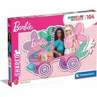 CLEMENTONI Barbie Konturenpuzzle 104 Teile