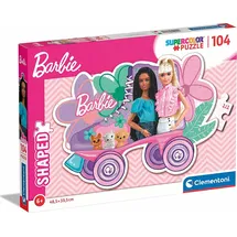 CLEMENTONI Barbie Konturenpuzzle 104 Teile