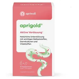 apricot health gmbh Aprigold Pulver+Kapseln Set Apriwell 1 P