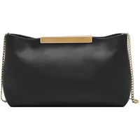 Fossil Penrose Clutch Leder Black