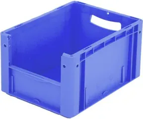 Bito Eurostapelbehälter XL Set / XL 43224 L400xB300xH220 mm, blau Etikett