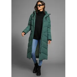 POLARINO Steppmantel POLARINO, Damen, Gr. 48 (XL), grün (dunkelgrün), Obermaterial: 100% Polyester. Futter: 100% Polyester. Futter Rückenteil: 100% Polyester.
