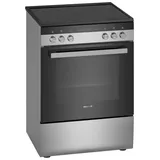 Siemens iQ300 Standherd HK9R30250 mit Bräterzone, Edelstahl/schwarz