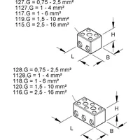 HKL Anschlussklemme 116.G