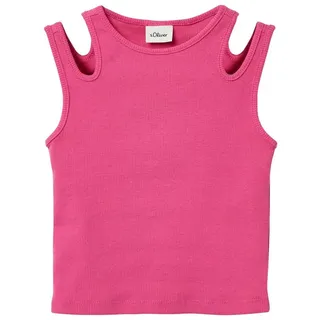 S.Oliver Junior 2-in-1-Top mit Cat-outs rosa 92/98 EU