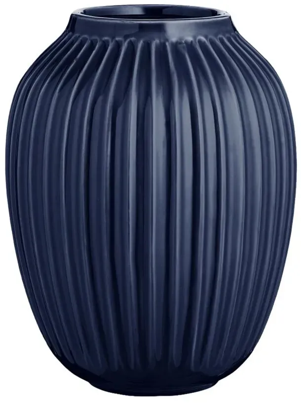Kähler Hammershøi Vase H25.5 cm Indigo Blau