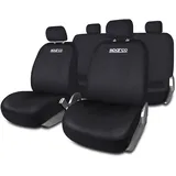 Sparco SPS402BK Sitzschonbezug Polyestergewebe, schwarz