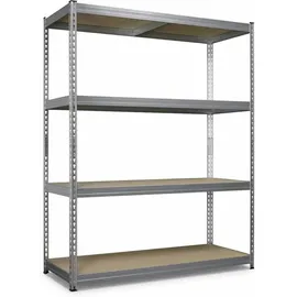 Ironside Steckregal Holz/Metall 190 x 150 x 60 cm