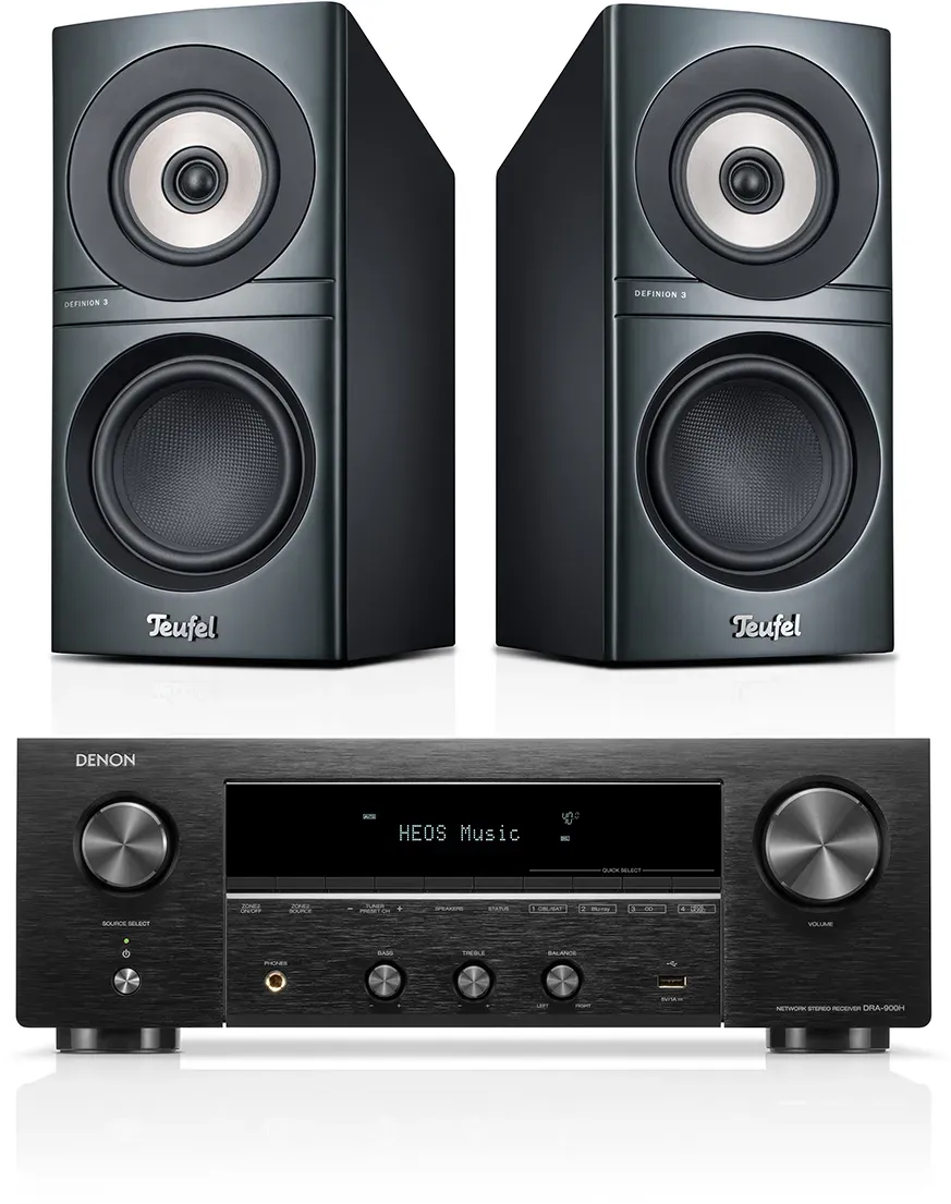 DEFINION 3S + DENON DRA-900H