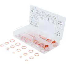 BGS Dichtring-Sortiment Kupfer 150 tlg
