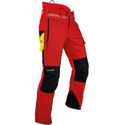Pfanner® Schnittschutzhose GLADIATOR II, Klasse 2, grau 1 Stück, Größe: 3XL - kurz