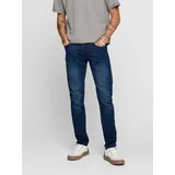 ONLY & SONS Straight-Jeans blau