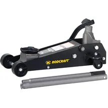 RODCRAFT Wagenheber Stahl 145-490 mm schwarz/silber