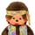 Sekiguchi Monchhichi Junge Flower Power 20 cm Bunt