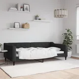 vidaXL Tagesbett 100 x 200 cm Schwarz