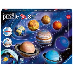 Ravensburger Puzzle Ravensburger 3D-Puzzle Planetensystem, Puzzleteile