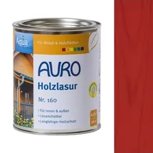 Auro Holzlasur Aqua Nr. 160 0,75 l dunkelrot