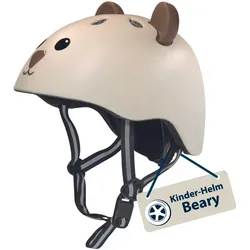 HUDORA Kinderhelm Beary, mocha, Gr. 48-52