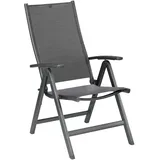 Kettler Simply Gartensessel 58 x 70 x 110 cm anthrazit 4 St.