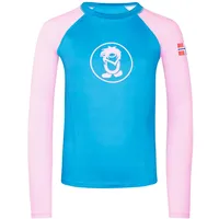 TROLLKIDS Kvalvika Badeshirt Blau 140