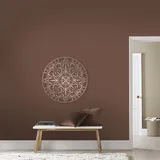 Art for the home Wandbild ART FOR THE HOME "Mandala Rund", rosa (farbe bild(er): rose), B:80cm H:80cm T:1,2cm Ø:1,2cm, Metall, Bilder, Luxus Metal Art Wanddeko