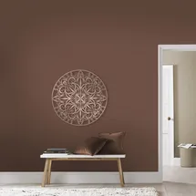 Art for the home Wandbild ART FOR THE HOME "Mandala Rund", rosa (farbe bild(er): rose), B:80cm H:80cm T:1,2cm Ø:1,2cm, Metall, Bilder, Luxus Metal Art Wanddeko
