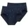 SCHIESSER Essentials Feinripp Karo-Print Slip Marine 3XL 2er Pack