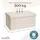 Laleni Truhenbank Beige 76 x 38 x 38 cm