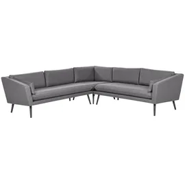 Beliani Loretello Loungesofa grau