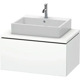 Duravit L-Cube 82x54,7cm, we. ma, für Konsole, 1 Auszug