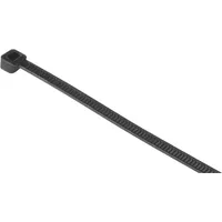 Hama Kabelbinder, Kabelbinder, mit Klettverschluss Kunststoff Schwarz, 50 Stück