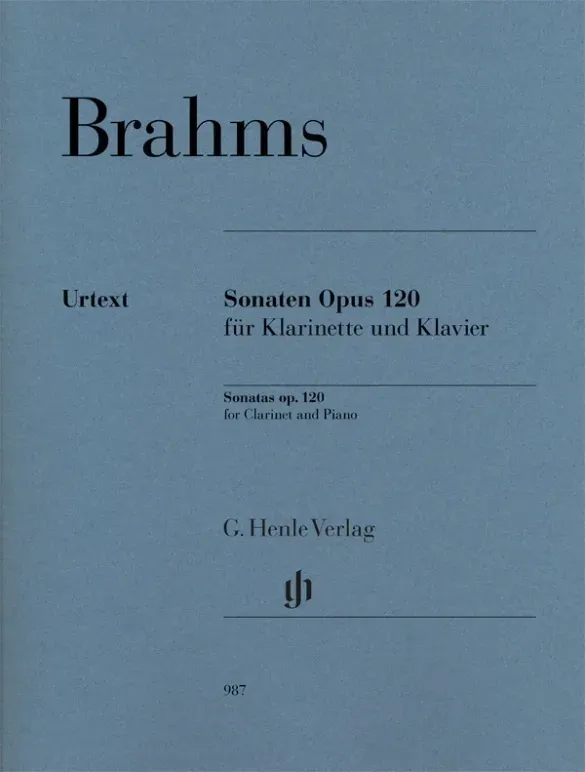 Johannes Brahms - Klarinettensonaten Op. 120 - Johannes Brahms - Klarinettensonaten op. 120  Kartoniert (TB)