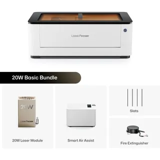 LaserPecker LX2 20W, Bundle: All-In-One Version