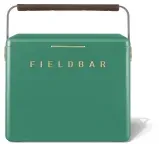 FIELDBAR Gin Trunk Kühlbox Parisian Green
