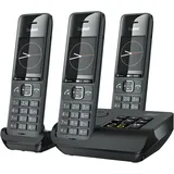 Gigaset Comfort 520A TRIO Titan - Schwarz NEU