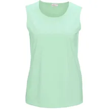 GOLDNER Kurzgröße: Komfort-Top mit Doppel-Front in mintgrün | Gr.: 24