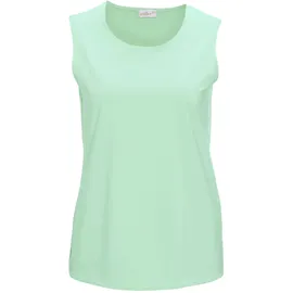 GOLDNER Kurzgröße: Komfort-Top mit Doppel-Front in mintgrün | Gr.: 24