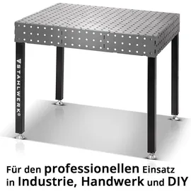 STAHLWERK 3D Schweißtisch WT-100 3D ST 1.000 kg Tragkraft, 6 mm Arbeitsplatte