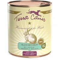 Terra Canis 12 x 800 g - Kaninchen mit Zucchini, Amaranth Bärlauch