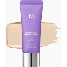 Missha M Perfect Cover Serum BB Cream No. 21 Light Beige
