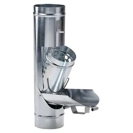 Florantia Laubsammler Zink mit Korb DN 100 inkl. Adapter