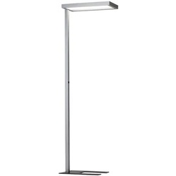 AEG LED Büro Stehleuchte Gan Silber 90W 9000 Lumen 4000K Neutralweiß