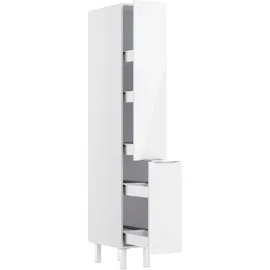 OPTIFIT Küchenzeile Lilly2 90 cm schwarz