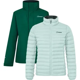 Berghaus Hillwalker 2.0 Gemini GORE‐TEX 3in1 Damen Winterjacke (Schwarz 44) Winterjacken