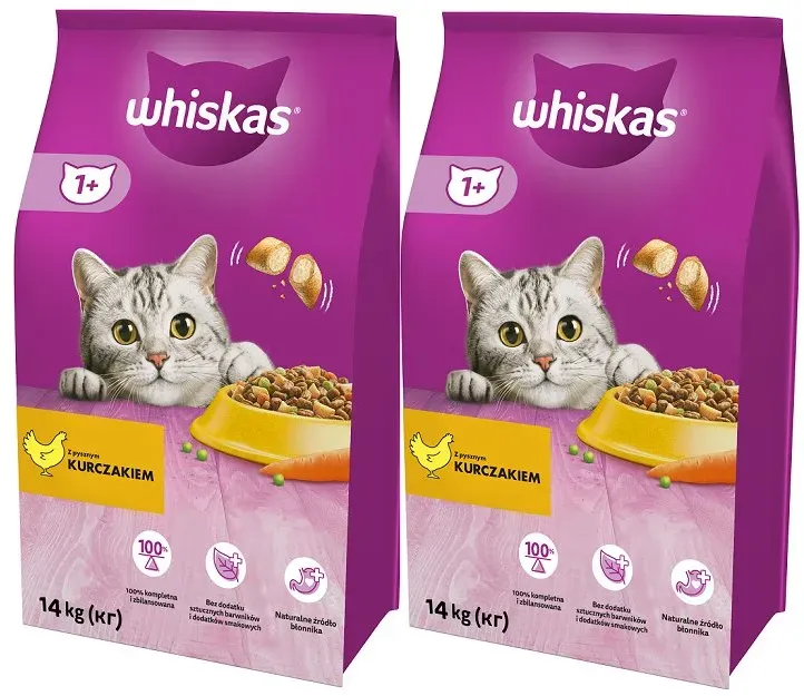 WHISKAS Adult Huhn 2x14kg