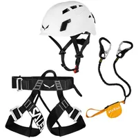Salewa Klettersteigset Schwarz/Gelb