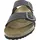 Birkenstock Arizona Birko-Flor Velvet Gray/Black Buckles 46