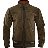 Härkila Wende-Fleecejacke Kamko hunting green/orange blaze XXL
