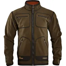 Härkila Wende-Fleecejacke Kamko hunting green/orange blaze XXL